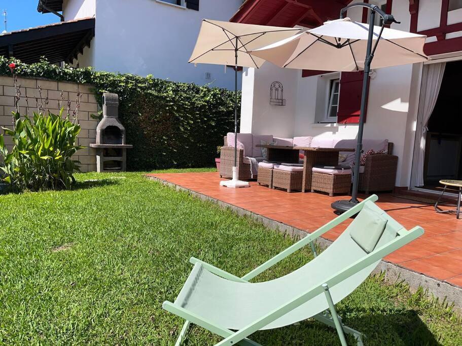 1Km Plage, Agreable Maison 6 Pers Classee 3* Hendaye Exteriör bild