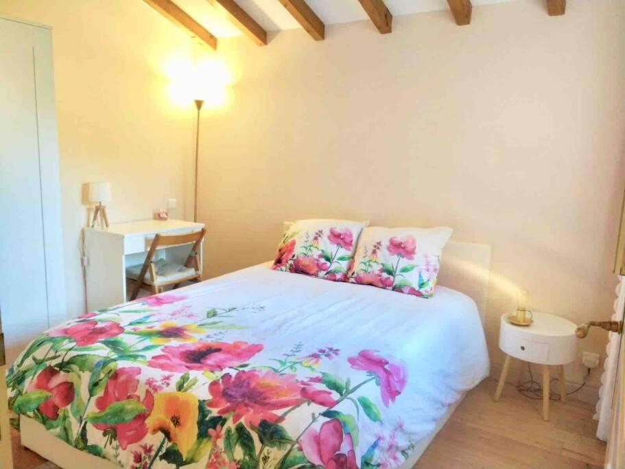1Km Plage, Agreable Maison 6 Pers Classee 3* Hendaye Exteriör bild